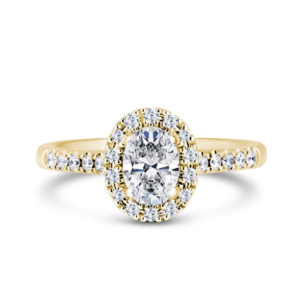 1.40ct Lab Grown Oval Diamond Ring (Ohso1)