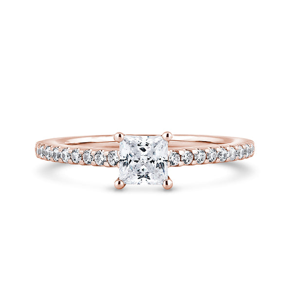 1.64ct Princess Cut Lab Grown Diamond Solitaire Ring (Psw01)