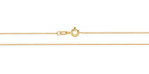 9ct Yellow Gold Snake Chain (Ch427)