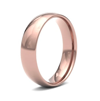9ct 6mm Light Court Wedding Ring (6Glc-9r)