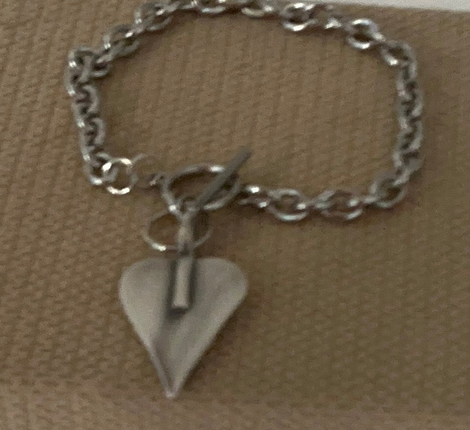 Danon Heart T-bar Bracelet