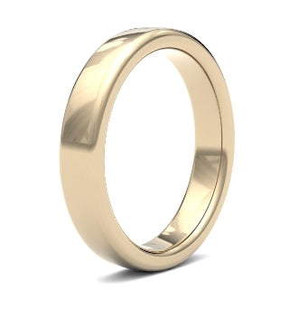 9ct 5mm Heavy Soft Court Wedding Ring (5Ghs-9r)