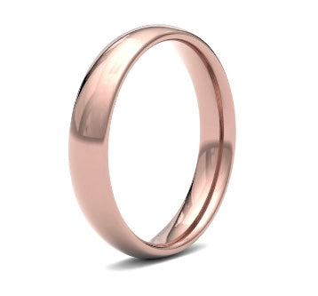 9ct 4mm Light Court Wedding Ring (4Llc-9w)