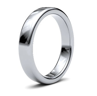9ct 5mm Heavy Soft Court Wedding Ring (5Ghs-9r)