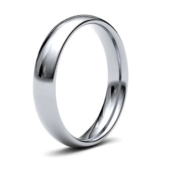 9ct 4mm Light Court Wedding Ring (4Llc-9w)