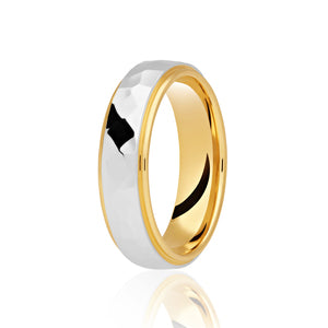 Two Colour Wedding Ring (Dc300)