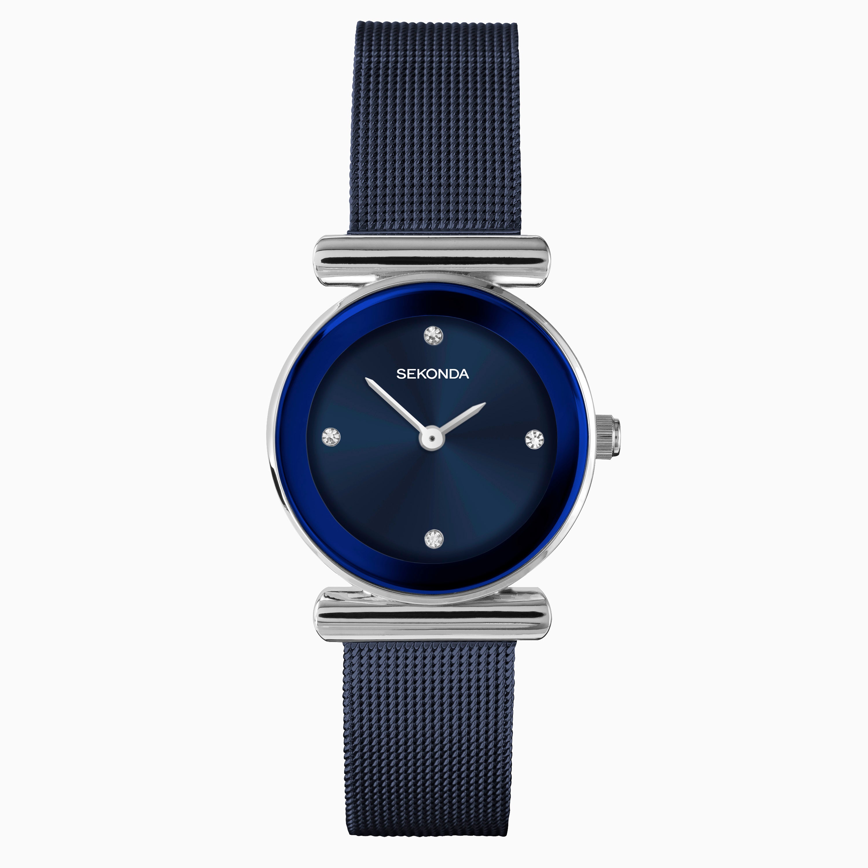 (40583) Sekonda Blue Stainless Steel Ladies Watch