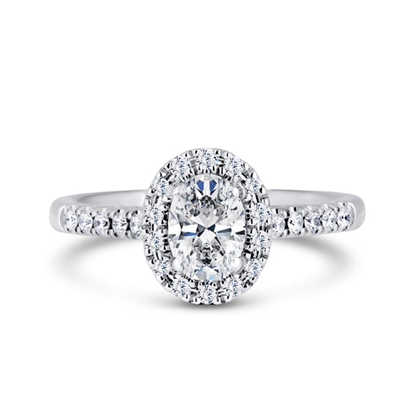 1.40ct Lab Grown Oval Diamond Ring (Ohso1)