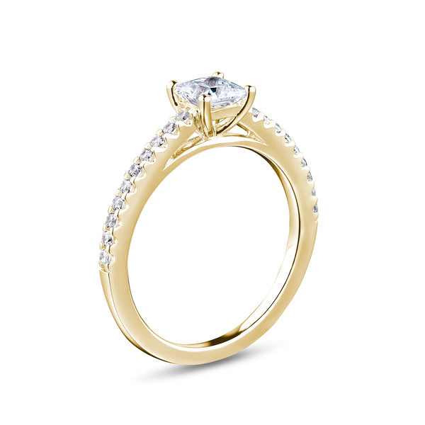 1.64ct Princess Cut Lab Grown Diamond Solitaire Ring (Psw01)