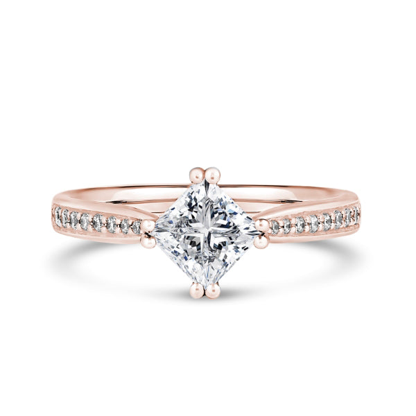 1.15ct Princess Cut Lab Grown Diamond Ring (Psg03)