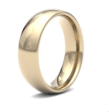 7mm Medium Court Wedding Ring (7Gmc-9y)