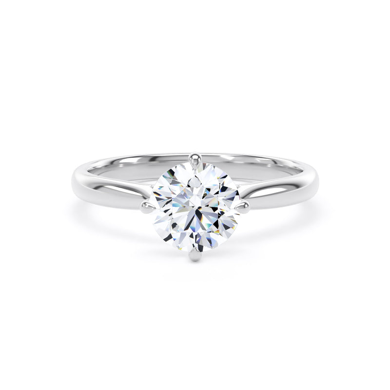 1ct Brilliant Cut Lab Grown Diamond Solitaire Ring (Rpp10)