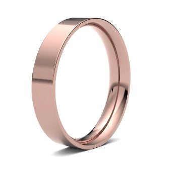 9ct 5mm Medium Flat Court Wedding Ring (5Gme-9w)