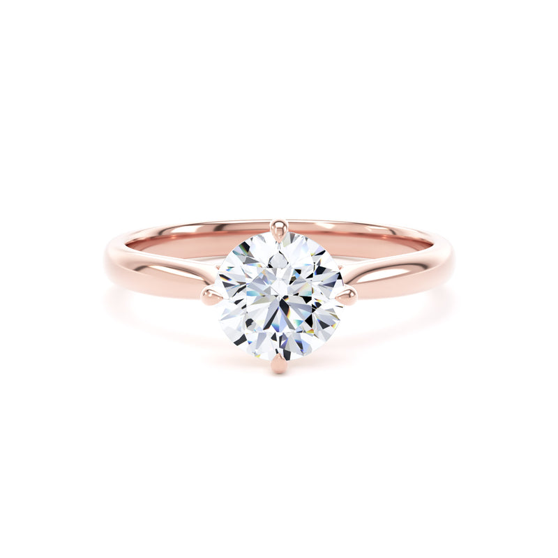 1ct Brilliant Cut Lab Grown Diamond Solitaire Ring (Rpp10)