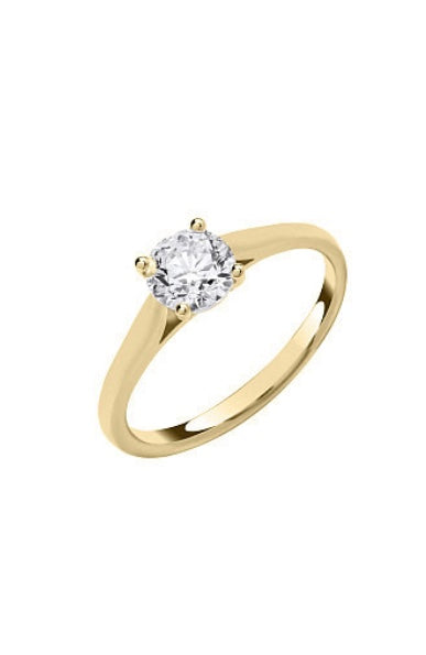 1ct Round Lab Grown Certified Diamond Solitaire Ring (Lgdr054-m)