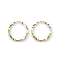 9ct Yellow Gold Sleepers (Es111)