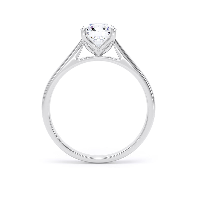 3.00ct Round Lab Grown Diamond Solitaire Ring (Rpp05)