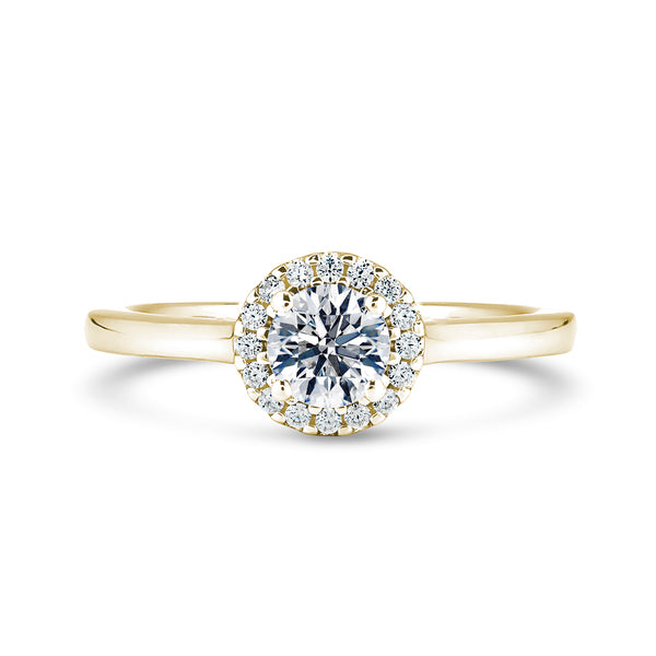 RHP01 Round Engagement Ring