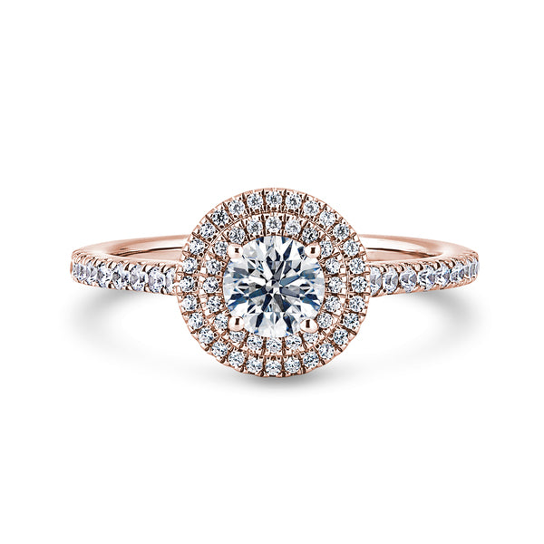 RHW02 Round Engagement Ring