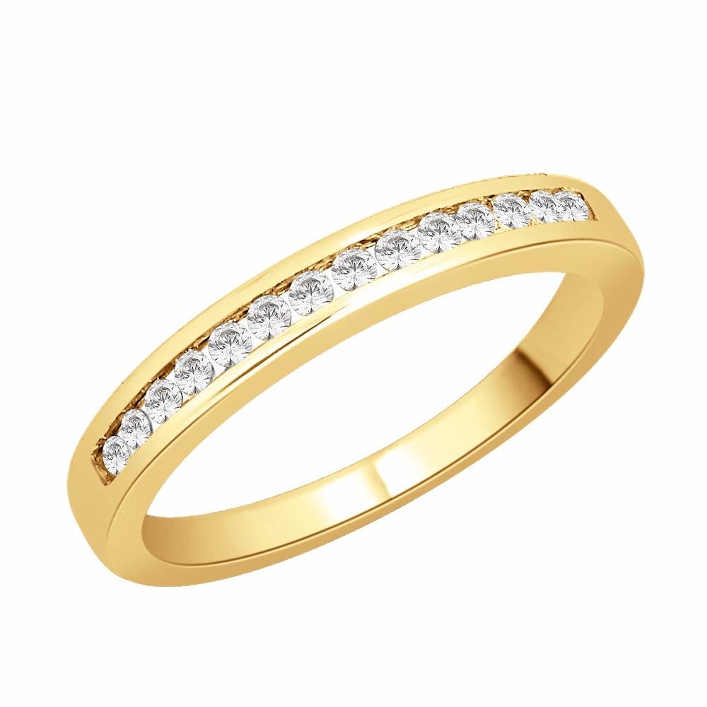 9ct Gold Diamond Wedding Ring