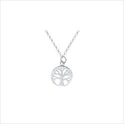 Silver Tree of Life Pendant & Chain