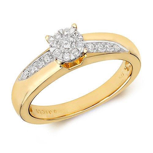 .20ct Round Diamond Engagement Ring (375b)