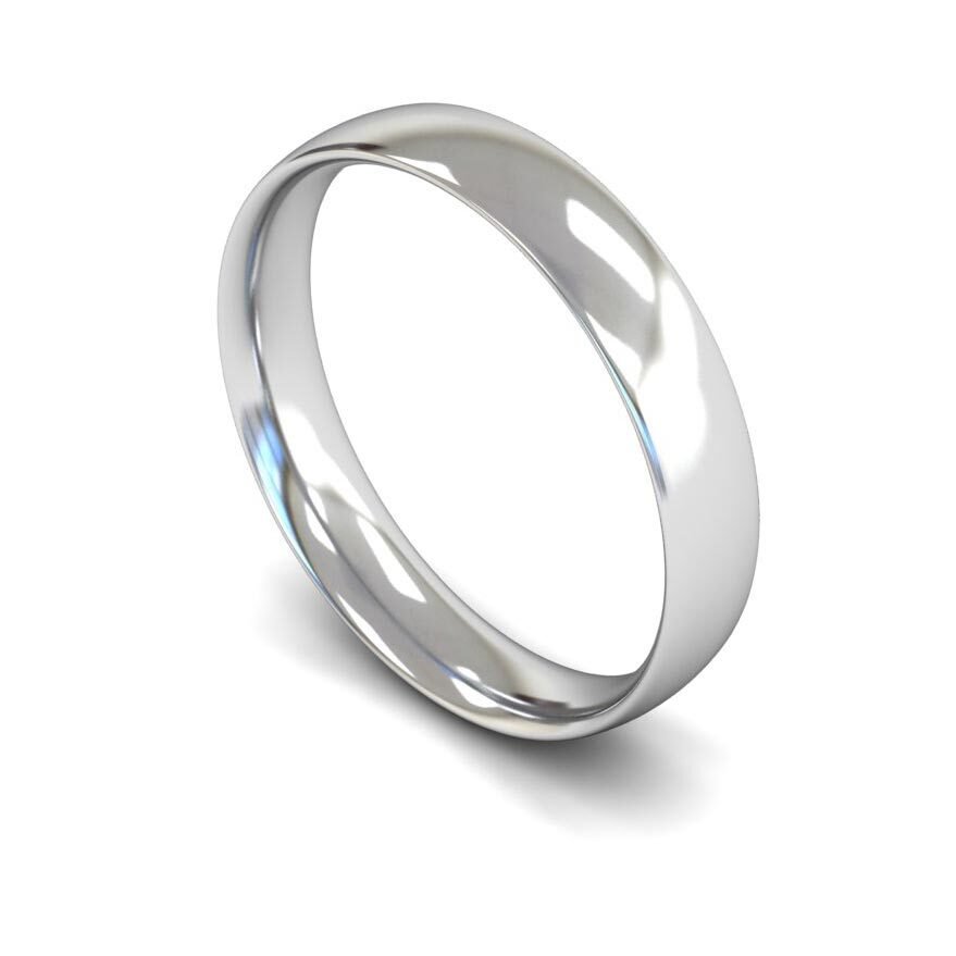 9ct 4mm Light Court Wedding Ring