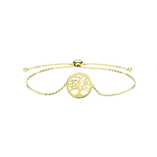 9ct Gold Tree of Life Bracelet