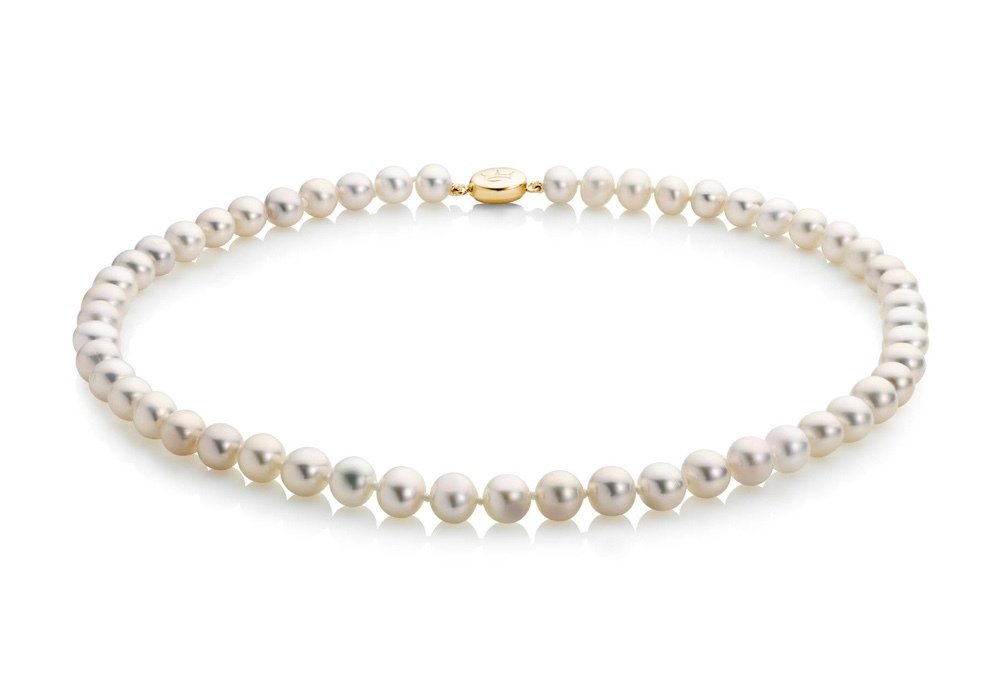 Freshwater 7mm 18‚Äù Round Pearl Necklace
