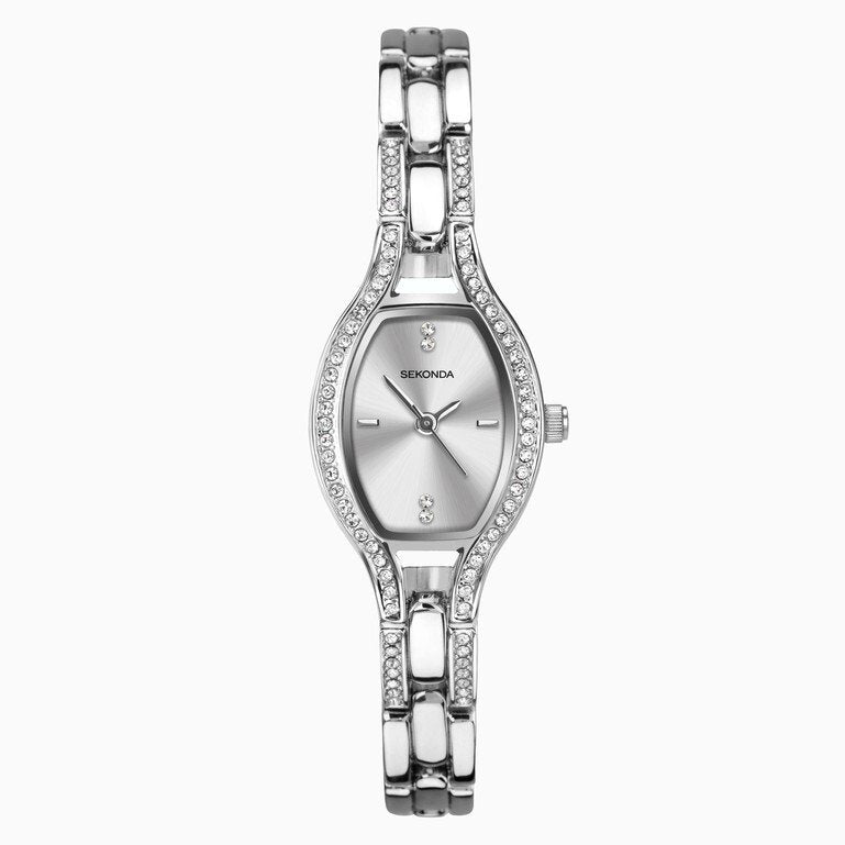 (2708) Sekonda Ladies Crystal Set Sale Watch