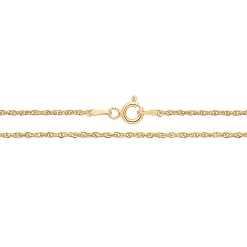 Silver Gold Plated Prince of Wales Chain (G1220y)