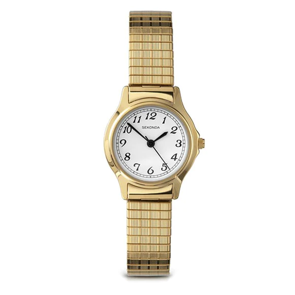 (2896) Sekonda Gold Plated Expanding Ladies Sale Watch